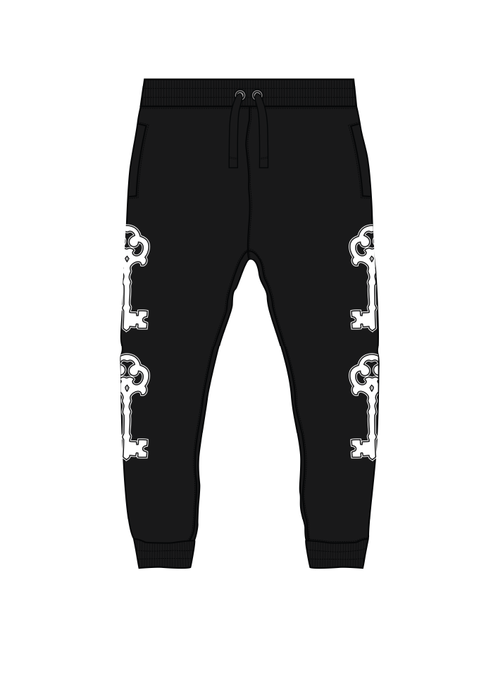 Skeleton Key Bones Pants