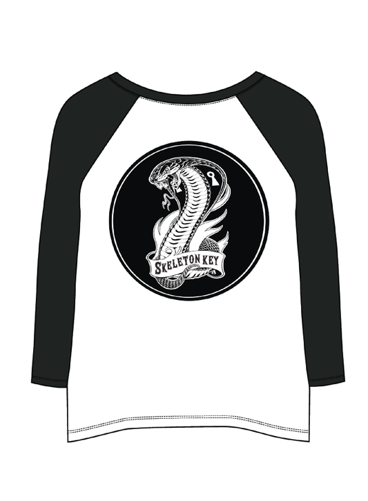 Skeleton Key Cobra Key Raglan