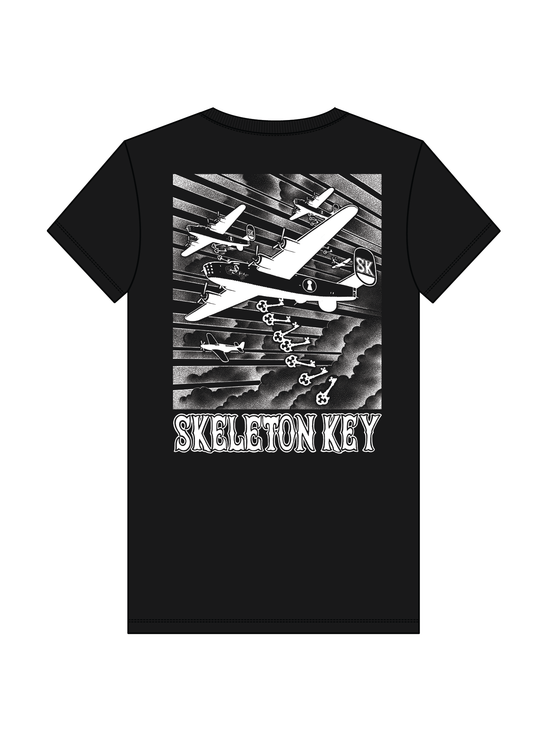 Skeleton Key Bomber Tee