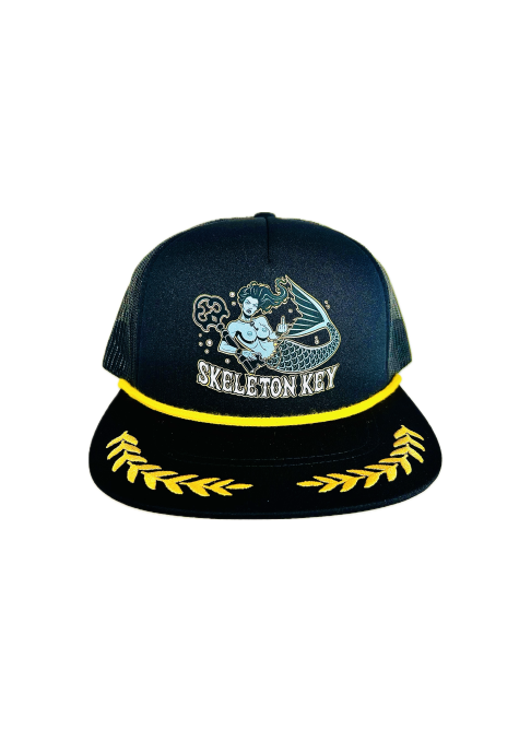 Skeleton Key Josh Rodriguez Mermaid Captains Cap