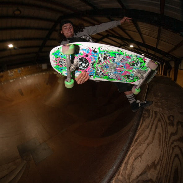 Star Chart Cosmic Skate Shaped Deck