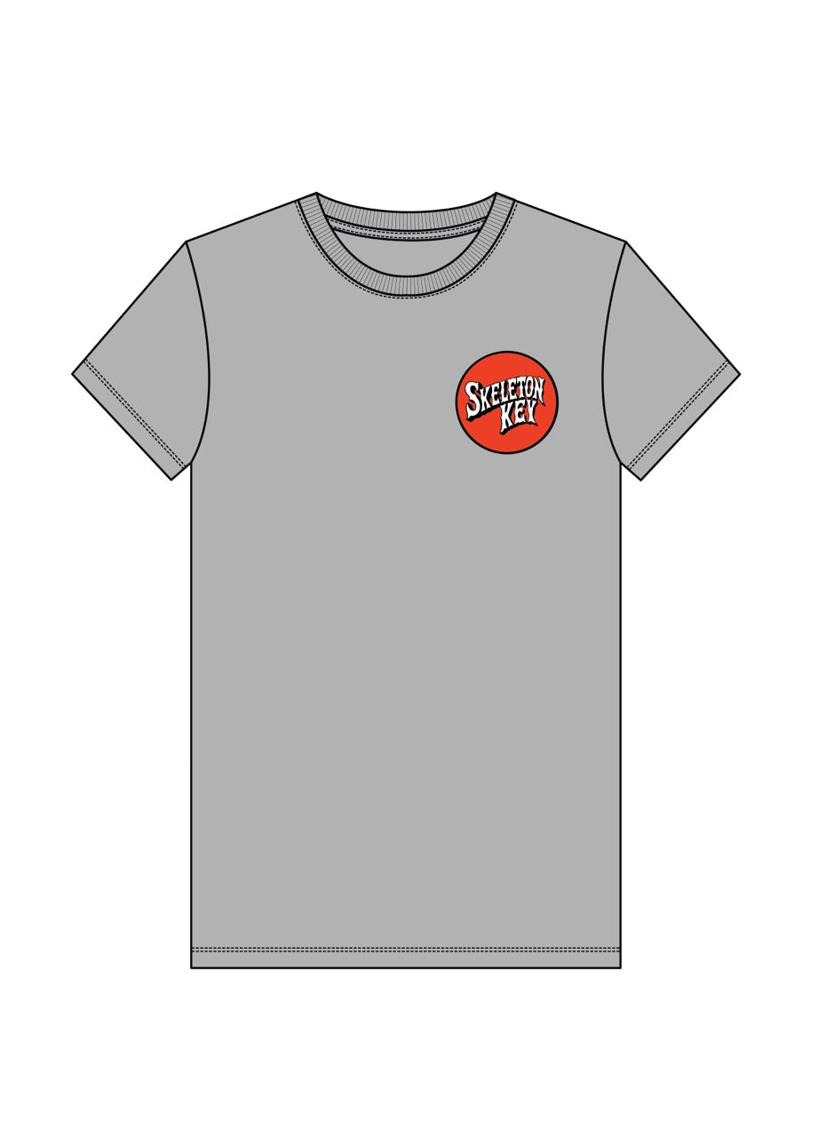 Skeleton Key Dot Grey Tee