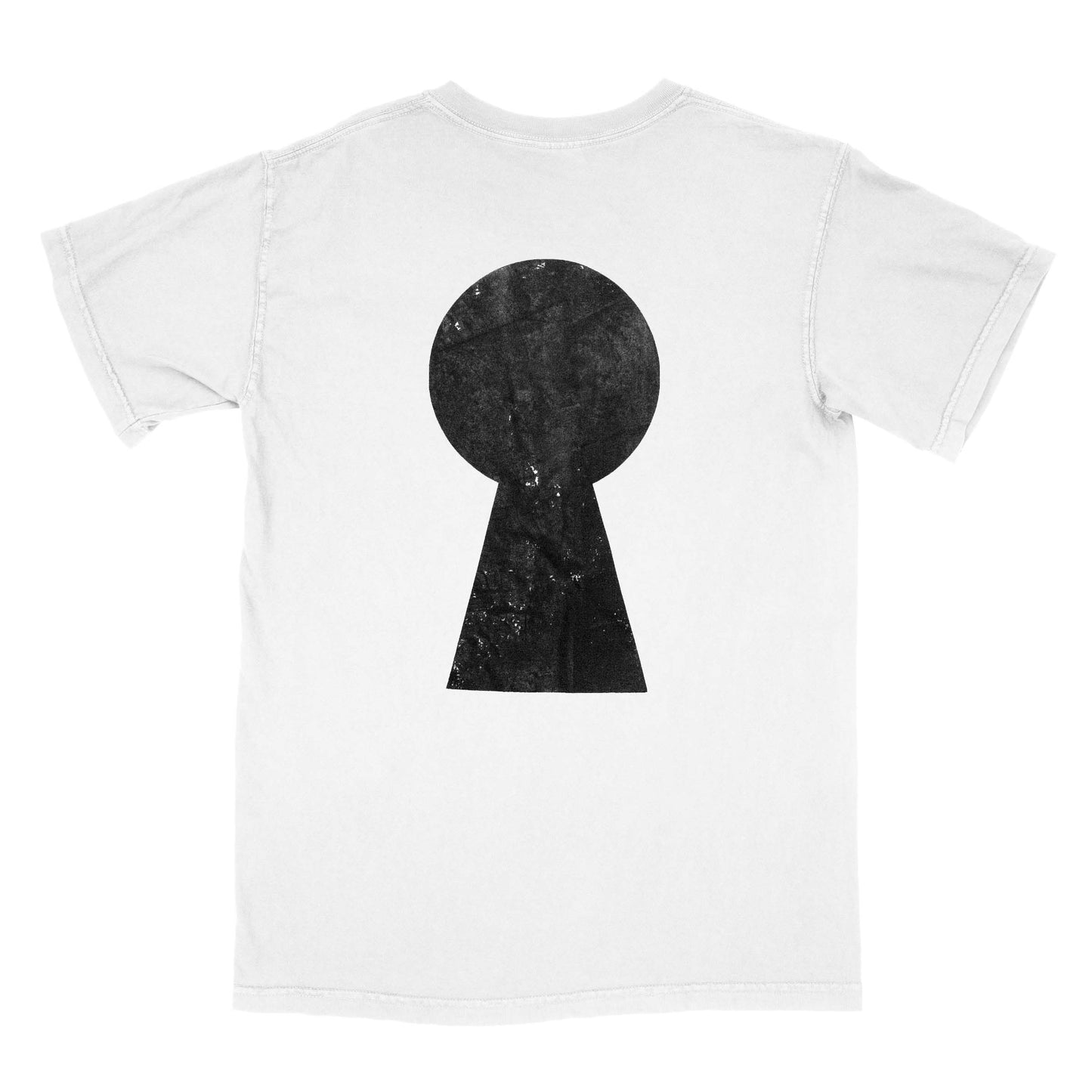 Keyhole Hand Screened Tee by Navs