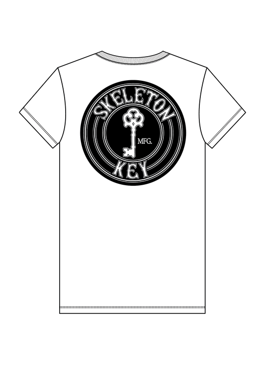 Skeleton Key Inverted Circle Logo Tee