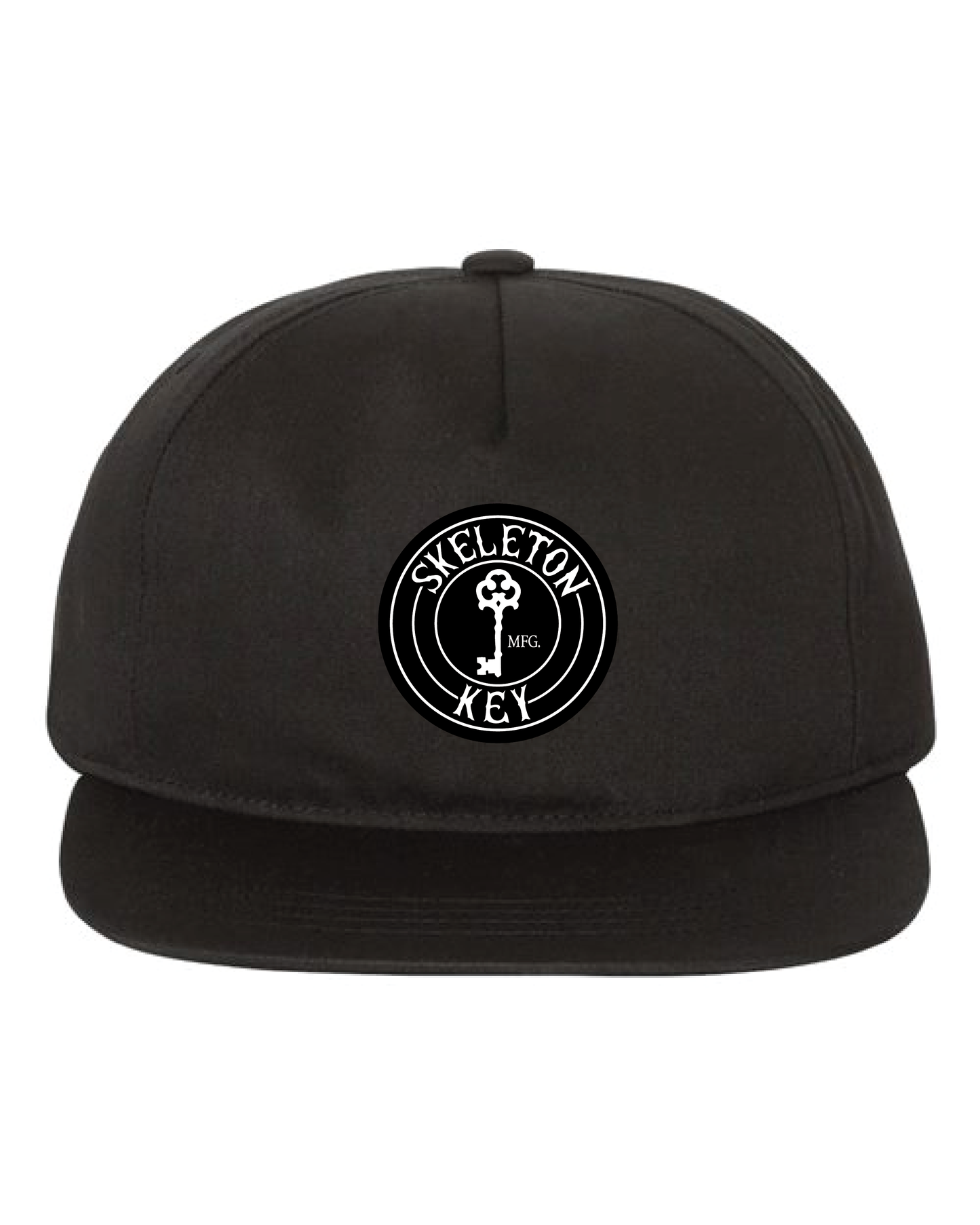 Skeleton Key Circle Logo Snapback Cap