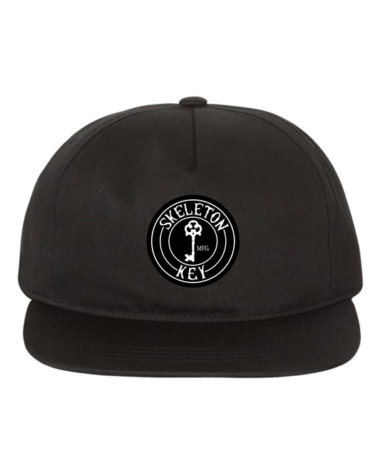 Skeleton Key Circle Logo Snapback Cap