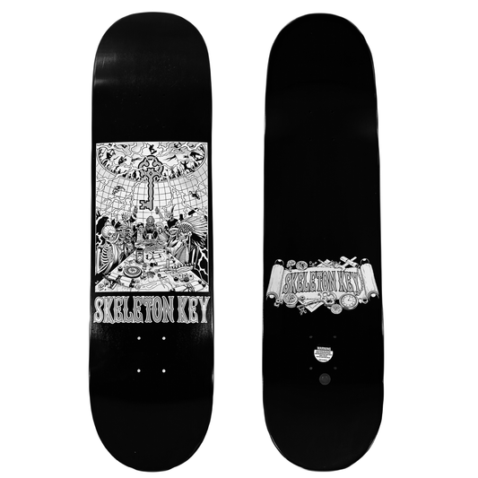 Council of Rad II Black Modern Skateboard Deck (4 sizes)