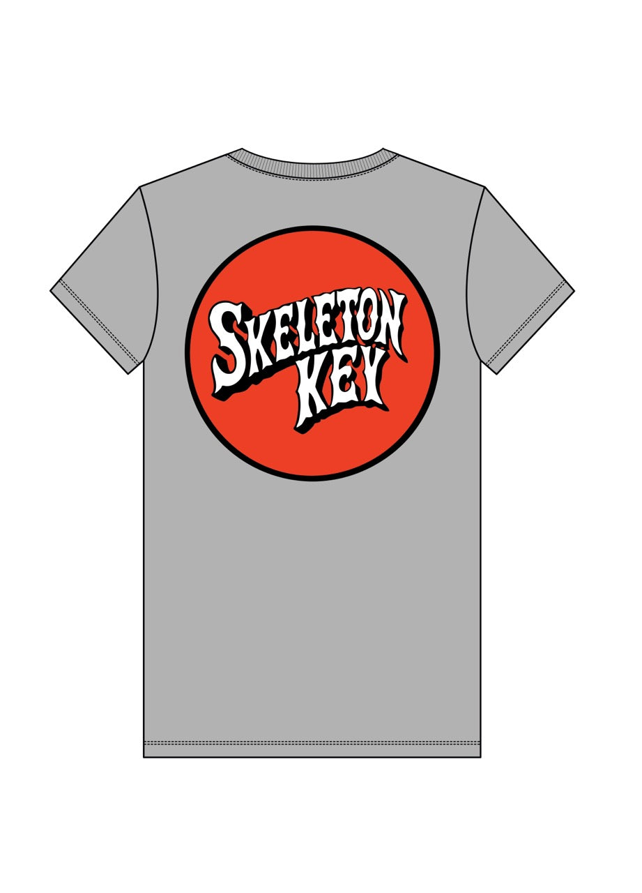 Skeleton Key Dot Grey Tee