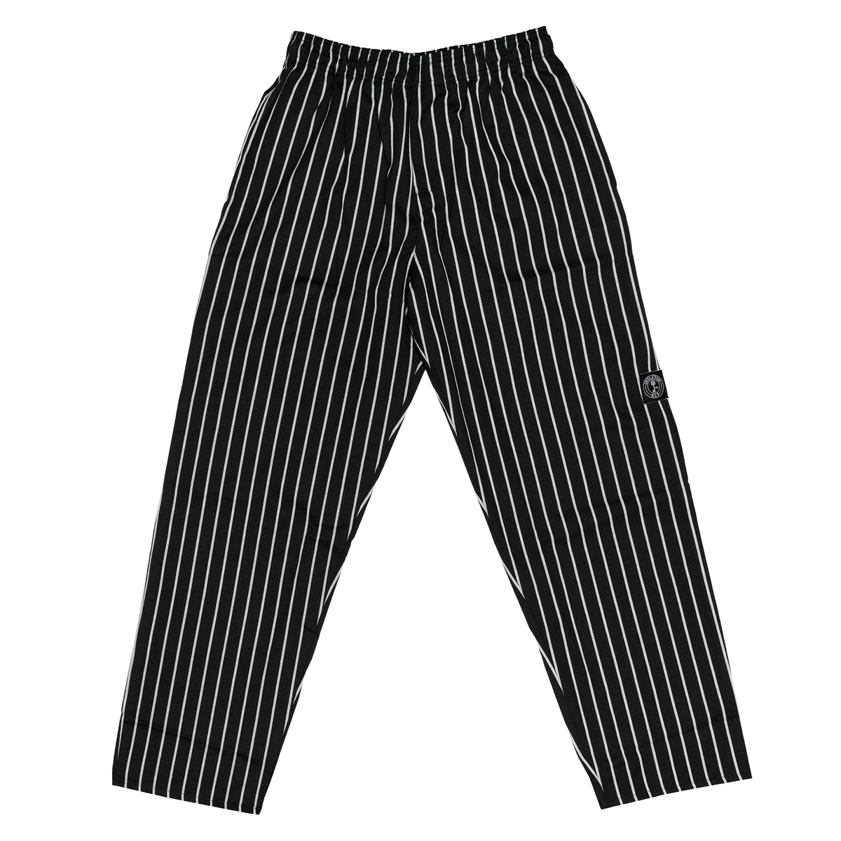 Life's a Key Striped Cotton Baggy Pant